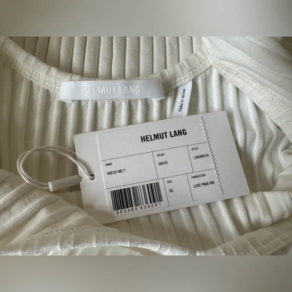 Brand new Helmut Lang “VENECK RIB T” - Picture 11 of 12